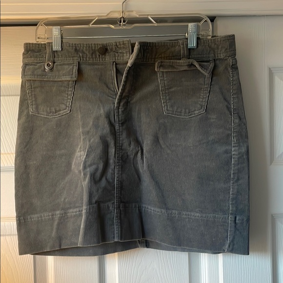 Patagonia Dresses & Skirts - Patagonia Gray Corduroy Skirt